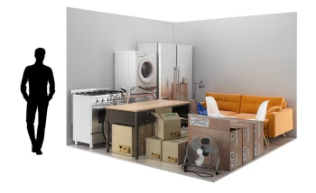 Photo Of 90 sq.ft Storage Container