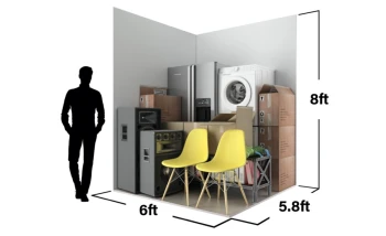Photo Of 35 sq.ft Storage Container
